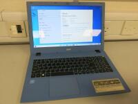 Acer Aspire E5-573 Laptop. Running Windows 10 Home. Intel Pentium 3566U @ 1.70GHz, 8192GB HDD, 931GB HDD. Comes with PSU.