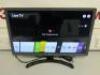 LG 28" Smart TV, Model 28TL510S with PSU & Remote. - 2