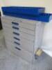 VANKIT 5 Drawer Metal Van Rack, Size H105 x W102 x D46cm & 2 x Assorted Sized Top Trays. - 3