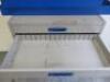 VANKIT 5 Drawer Metal Van Rack, Size H105 x W102 x D46cm & 2 x Assorted Sized Top Trays. - 5