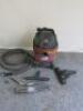 Vac King Wet & Dry Vacuum Cleaner, Model CVAC20P. Comes with Hoses & Attachments (As Viewed/Pictured).