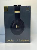 Skyline Edition Beats Studio 3 Over Ear Wireless Headphones, Midnight Black, Model A1914 (Boxed/Sealed).