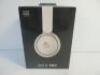 4 x Beats Solo Pro Noise Canceling On-Ear Wireless Bluetooth Headphones with Carry Case & Lighting Cable, Model Ivory ZML (Boxed/Sealed). - 2
