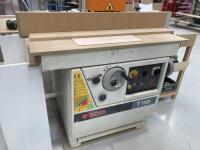 SCM T110i Spindle Moulder with Power Feed, S/N 49/146193, Year 2001.