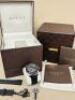 Gucci Dive XL Auto 18kt Rose Gold & Black PVD Watch, with Alligator & Black Rubber Straps, 27 Jewels, Serial Number 14407354 - In Gucci Presentation Box, Limited Edition 49 of 93 with Papers including Dive Certificate, Original Packing List & Dive Collect - 3