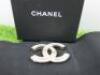 Chanel Broach Baguette Clear Diamonte Stones in Presentation Case. - 2