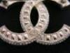 Chanel Broach Baguette Clear Diamonte Stones in Presentation Case. - 4