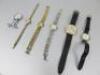 6 x Assorted Vintage Watches to Include:- Avia 17 Jewel Incabloc, Excel Quartz, Accurist 21 Jewel Lady's, Junchans Quartz, Ingersoll Quartz & a Ingersol Quartz Nurses Watch. - 3