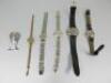 6 x Assorted Vintage Watches to Include:- Avia 17 Jewel Incabloc, Excel Quartz, Accurist 21 Jewel Lady's, Junchans Quartz, Ingersoll Quartz & a Ingersol Quartz Nurses Watch. - 6