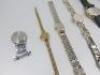 6 x Assorted Vintage Watches to Include:- Avia 17 Jewel Incabloc, Excel Quartz, Accurist 21 Jewel Lady's, Junchans Quartz, Ingersoll Quartz & a Ingersol Quartz Nurses Watch. - 7
