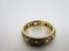 2 x Vintage Ladies Rings to Include: 1 x Silver Ring with 5 Red Stones & 1 x 9ct Gold Ring with Red & Clear Stones. - 4