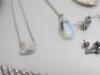 Assorted Items of Silver & Design Jewellery to include: Swarovski Ring, Necklace & Ear Rings, 5 x Bracelets, 3 x Necklaces, 3 x Pendants, 8 x Pairs of Ear Rings & 1 x Ring. - 4