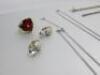 Assorted Items of Silver & Design Jewellery to include: Swarovski Ring, Necklace & Ear Rings, 5 x Bracelets, 3 x Necklaces, 3 x Pendants, 8 x Pairs of Ear Rings & 1 x Ring. - 5