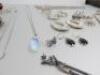 Assorted Items of Silver & Design Jewellery to include: Swarovski Ring, Necklace & Ear Rings, 5 x Bracelets, 3 x Necklaces, 3 x Pendants, 8 x Pairs of Ear Rings & 1 x Ring. - 9