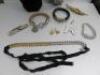 10 x Items of Designer Jewellery to Include: 1 x Channel Curtain Key Ring, 1 x Pair of Michael Kors Ear Rings, 1 x Marc Jacobs Neck Lace, 1 x Buddha To Buddha Bracelet, 2 x Reiss Bracelets, 1 x Pierre Balmain Paris Broach , 1 x Mazer Bros Bracelet, 1 x Pi - 2