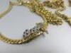 5 x Lots of Gold Coloured Costume Jewellery Necklaces to Include Brands: Ciner, Ben Amun, Anne Klien & 2 Other Unbranded. - 6