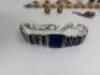 Assortment of Vintage, 925 & Costume Jewellery with Mostly Amber Coloured Stones to Include: Silver 925 Bracelet with Blue Stone Design, 2 x Pairs of 925 Silver Earrings, 2 x 925 Silver Bracelets, 3 x Pendants, 3 x Earrings & 1 x Ring (As Viewed/Inspected - 5