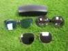 3 x Pairs of Designer Sunglasses to Include: 1 x Dunhill, 1 x Marc Jacobs & 1 x Armani. - 5