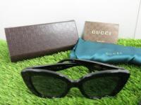 Pair of Gucci Ladies Sunglasses in Box, Model GG0327/S.