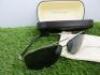 Pair of Louis Vuitton Sunglasses in Hard Case, Model Z077U. - 2