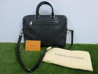 Louis Vuitton Porte Documents Voyage Briefcase. Comes with Dust Cover & Appears Unused.