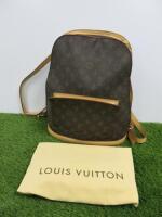 Monogram Rucksack Canvas Brown Bag. Comes with Dust Cover. Marked Louis Vuitton but not authenticated