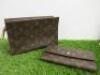 2 x&nbsp;Monogram Vintage Bags to Include: 1 x Clutch Bag & 1 x Wallet. Note: condition&nbsp;used, Marked Louis Vuitton, but not authenticated.