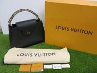 Louis Vuitton Capucines MM Taurillon Leather & Snake Skin Hand Bag. Comes with Box, Dust Cover, Cities Paperwork & Selfridges Manchester Receipt.