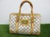 Louis Vuitton Damier Azur Canvas Berkeley Bag. Comes with Dust Cover. - 2