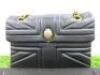 Kurt Geiger Black Leather Kensington UJ Bag. New/Unused. Comes with Dust Cover. - 2