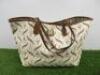 Lauren Ralph Lauren Equestrian Print Shoulder Bag.