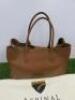 Aspinall Of London Brown Leather London Tote Hand Bag. Comes with Dust Cover. - 4