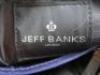 Jeff Banks black Mini Flight Bag. - 3