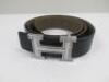 3 x Hermes H Leather Belts & Additional Gold Coloured H Buckle. - 4