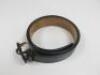 Gucci Black Leather Belt with Interlocking Buckle, 368186, Size 34. - 4