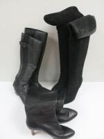 3 x Pairs of Ladies Boots to Include: 1 x Suede & 1 x Banana Republic 7M, & 1 x Dune 36.