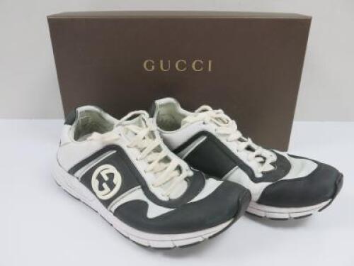 Gucci Pair of Trainers, Size 7. Comes with Box & Dust Cover. Note: well used