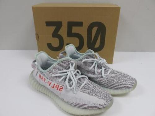 Boxed/New Adidas Yeezy Boost 350 V2 Trainers in Blue Tint, Size 6.