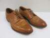 Joseph Cheaney Duval Bench Made Tan Leather Men's Shoes.