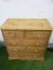 5 Drawer Pine Cabinet, Size H93 x W88 x D46cm. - 2