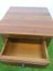 Single Drawer Side Table with Shelf Under, Size H50 x W50 x D53cm. - 3