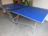 Kettler Match 3.0 Fold Out Ping Pong Table with 3 x Paddles in Cases. NOTE: Table requires repair. - 4