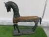 Pair of Decorative Wooden Carved Animals to Include: 1 x Stork & 1 x Horse. - 5