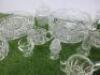 17 x Assorted Cut Glass Homeware Items to Include: Dishes, Jugs, Salt & Pepper Shakers & Pouring Jugs etc (As Viewed/Pictured). - 3