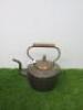 7 x Items of Tea & Coffee pots to include 1 Brass and the Remaining Traditional. - 6