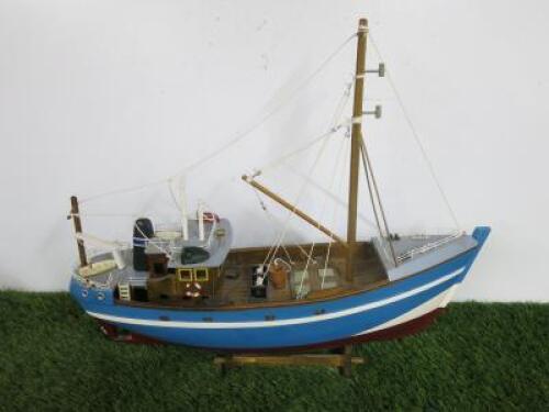 A Model of a Fishing Boat 46cm Long