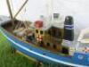 A Model of a Fishing Boat 46cm Long - 7