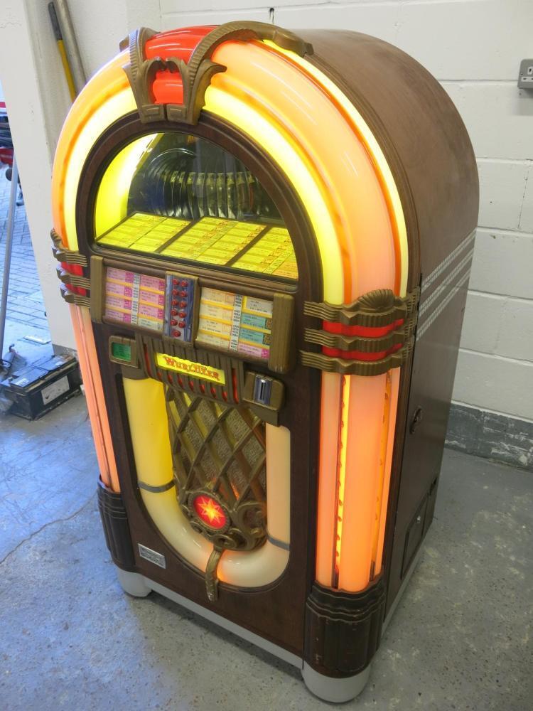 Wurlitzer 'One More Time' Jukebox 1015 Vinyl Model MB 20-16 OMT, Nr ...