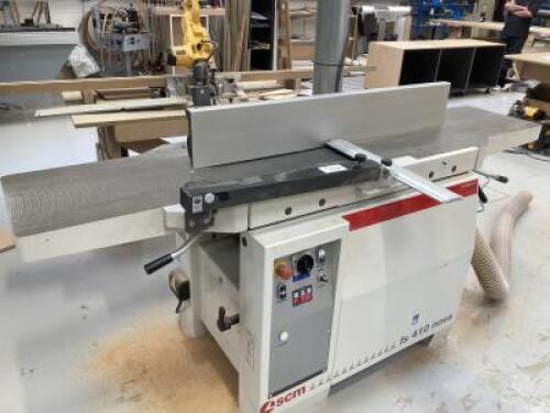 SCM FS 410 Nova Planer/Thicknesser, S/N KK 7138528, Year 2017.