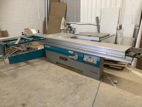 ITech PS400 Panel Saw, S/N 17110631004.